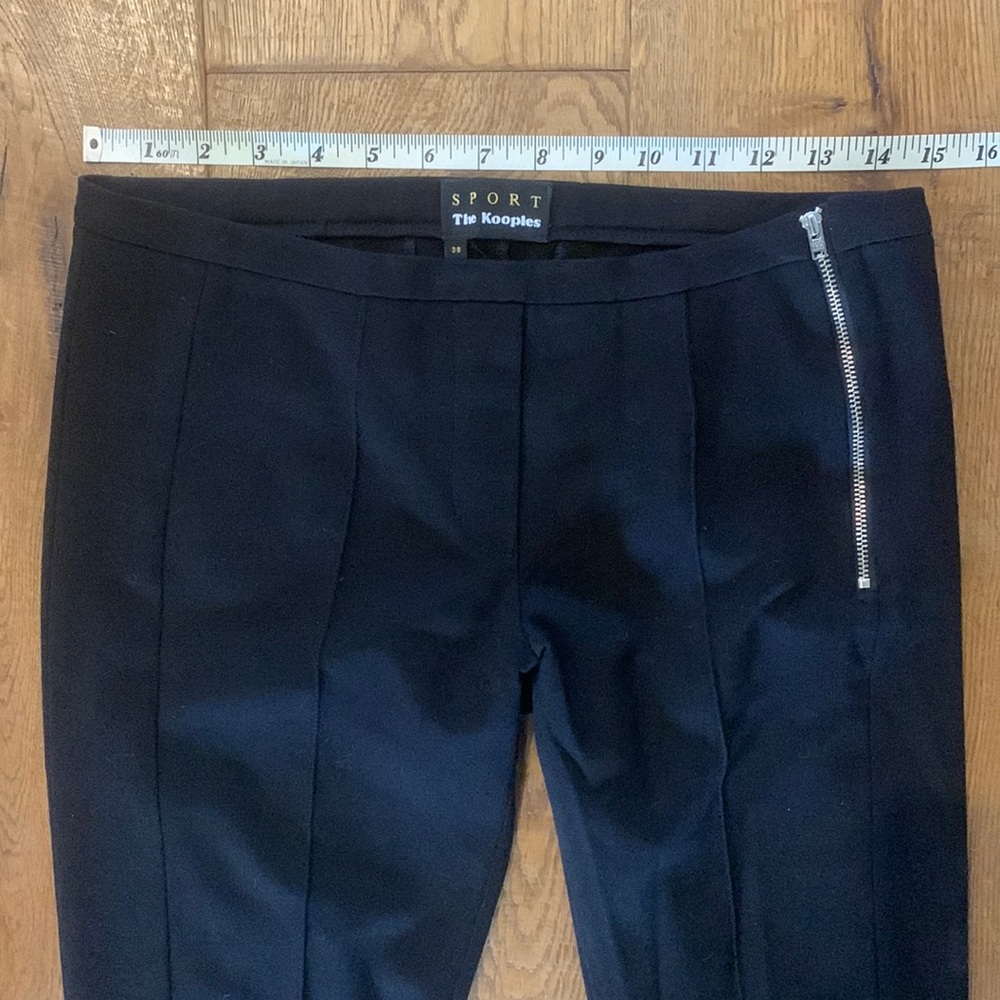 🇫🇷 The Kooples Sport Black Pants w/ Stretch 38 / US 4/6 S/M